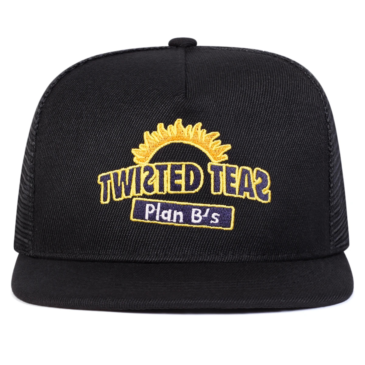 Unisex TWISTED TEAS Letter Embroidery Hip-hop Net Hats