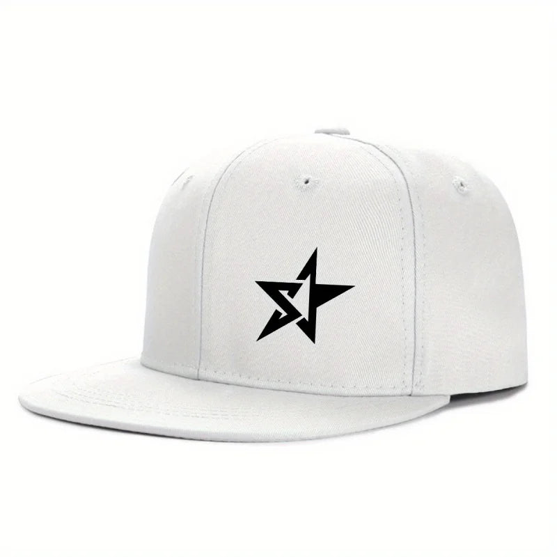 Breathable Wide Brim Hardtop Flat Brim Hip Hop Baseball Hat