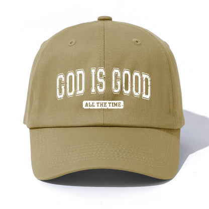 God Is Good Print Baseball Cap