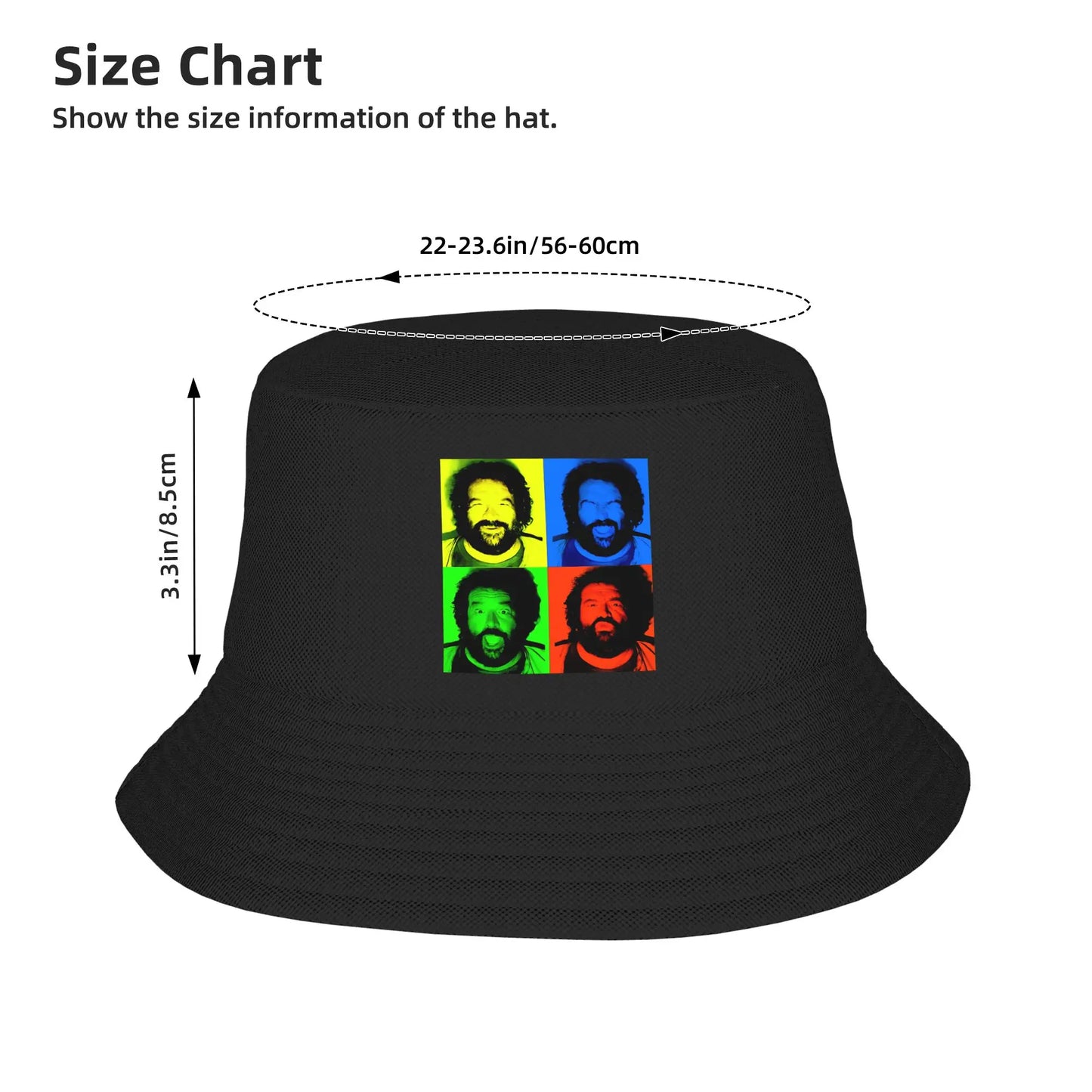 Bud Spencer Banana Joe Trendy Travel Hiking Bucket Hat