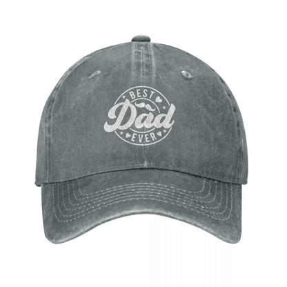 Best Dad Ever Adjustable Trucker Baseball Cap