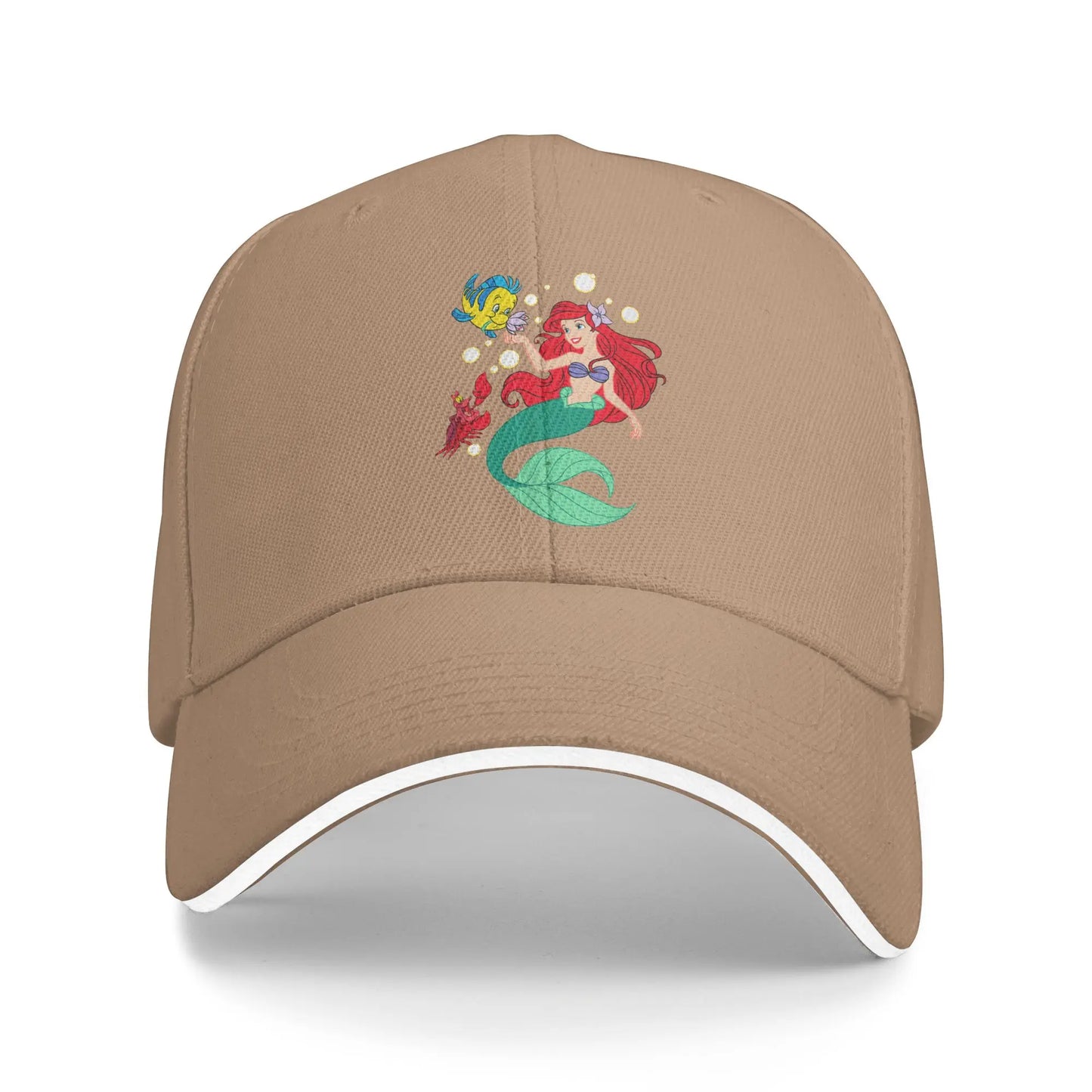 Little Mermaid Ariel Friends Y2K Baseball Cap