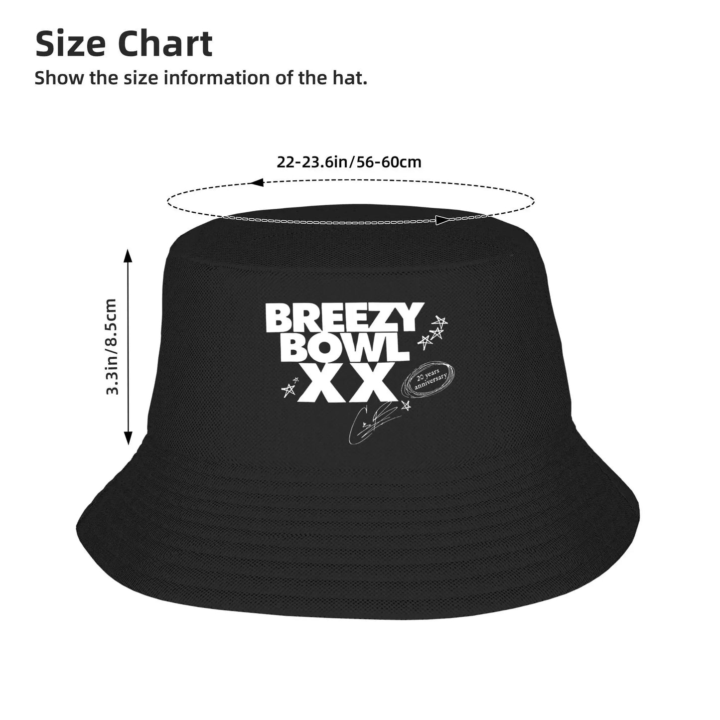Fashion Chris Brown Breezy Bowl XX Bucket Hat