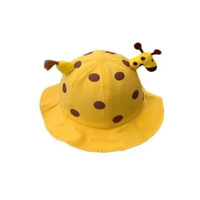 Baby Cartoon Polka Dot Fisherman Hat
