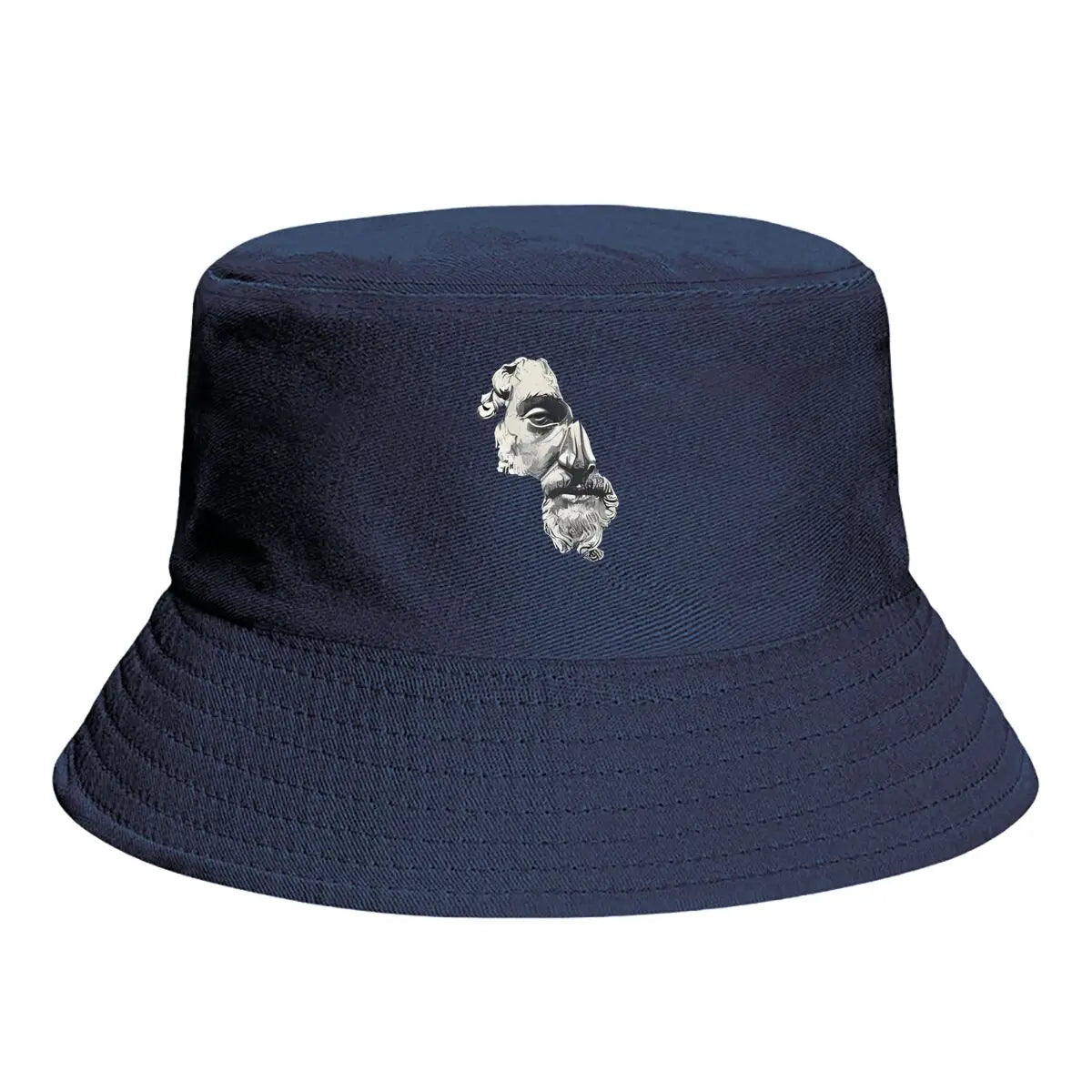 Upside Down Classical Sculpture Art Bucket Hat