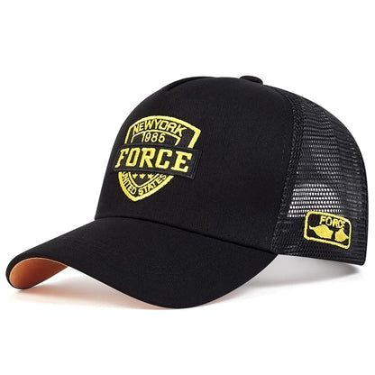 Fashion Letter Breathable Baseball Cap