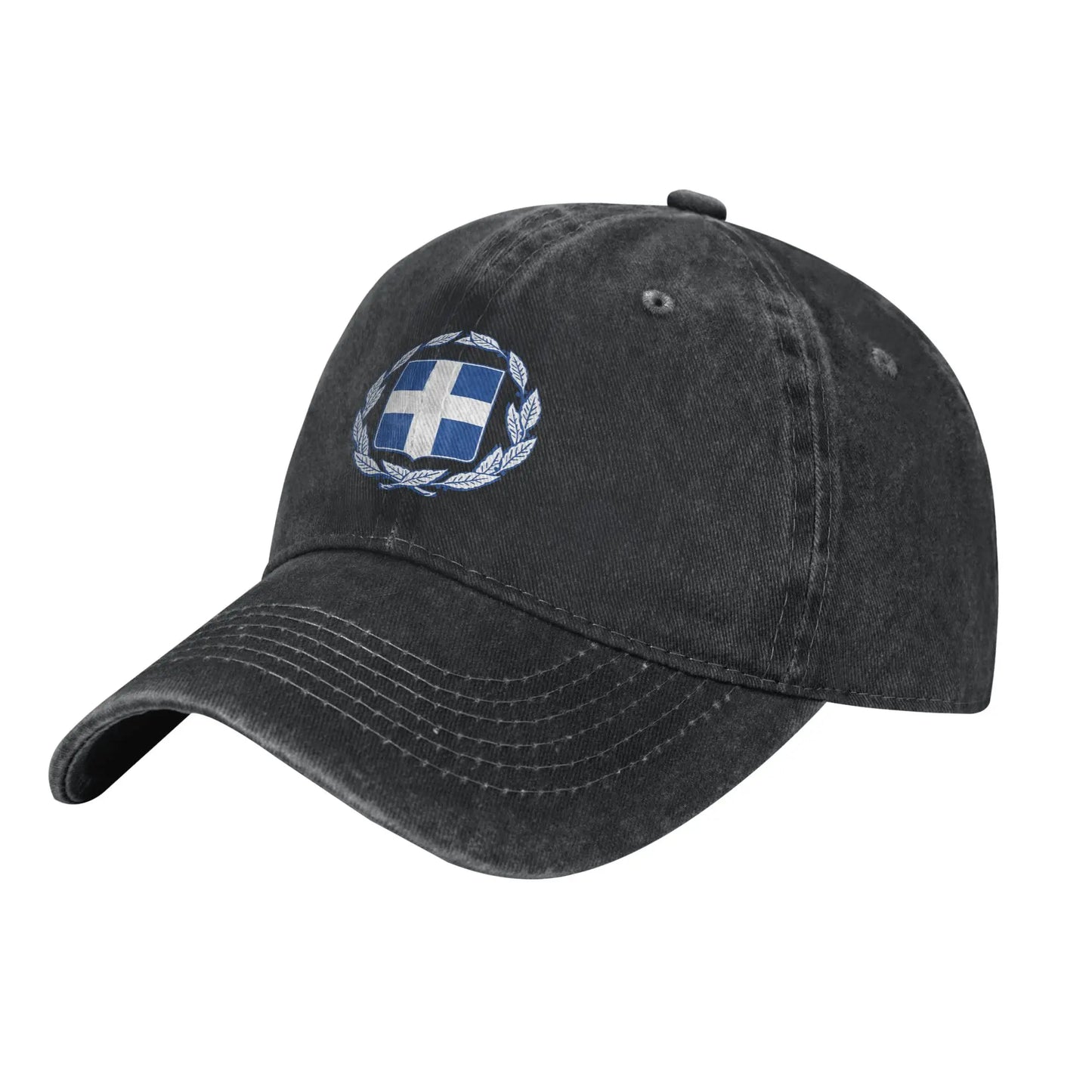 Coat Of Arms Greece Casual Trucker Baseball Cap