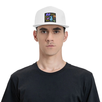 Cartoon Bojack Horseman Quote Graphic Streetwear Snapback Cap