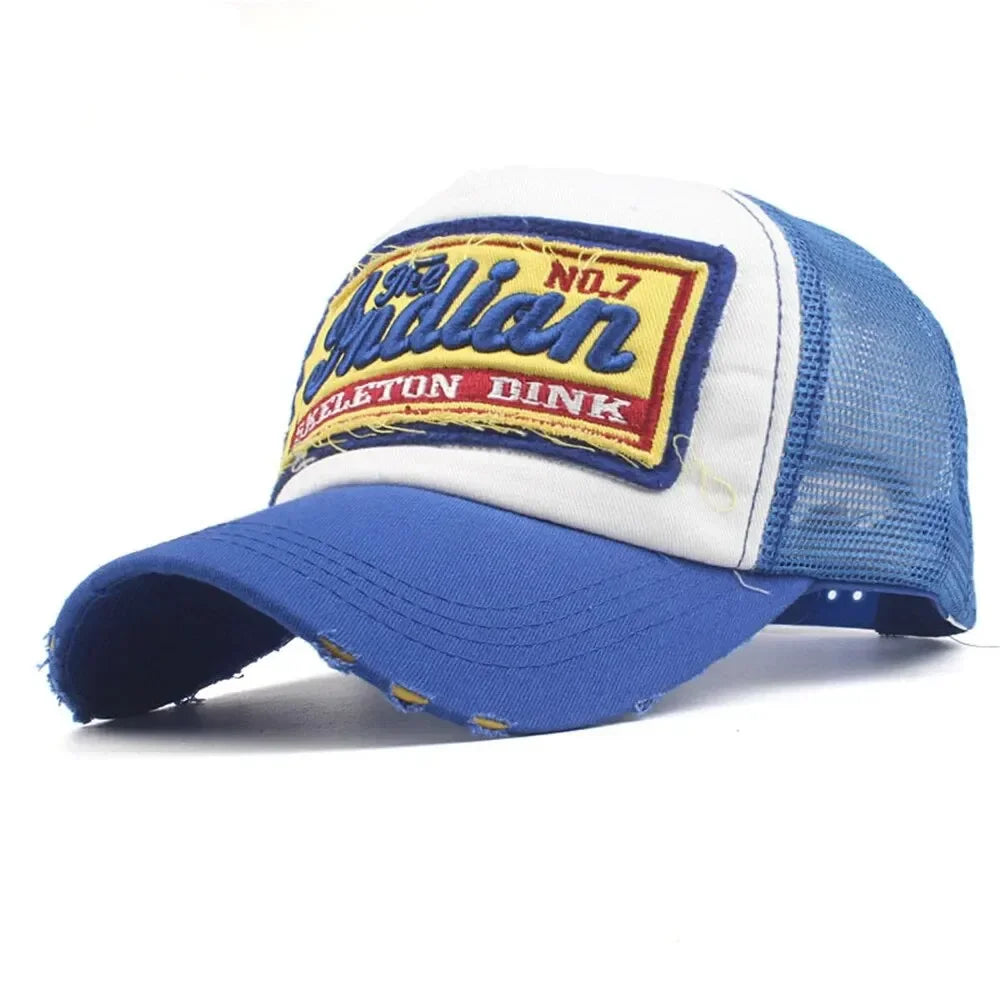 Camouflage Embroidered Quick Dry Breathable Cap