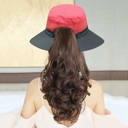 Quick-Dry Foldable Wide Brim Bucket Hat