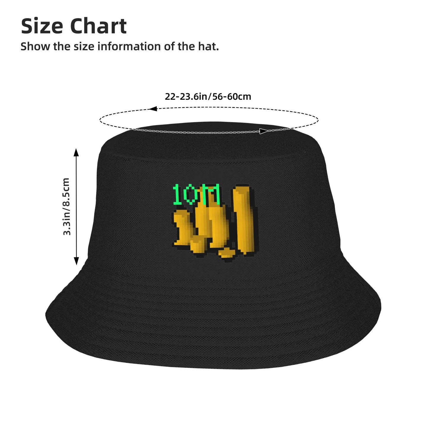 Runescape Coins Outdoor Fashion Bucket Hat