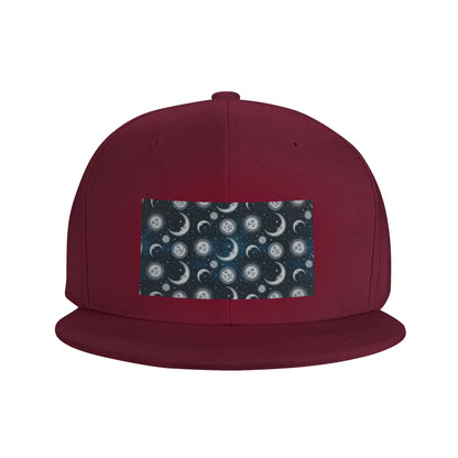 Celestial Mystic Sun Moon Snapback Cap