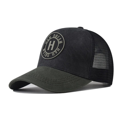 Two Tone Breathable Mesh Baseball Cap