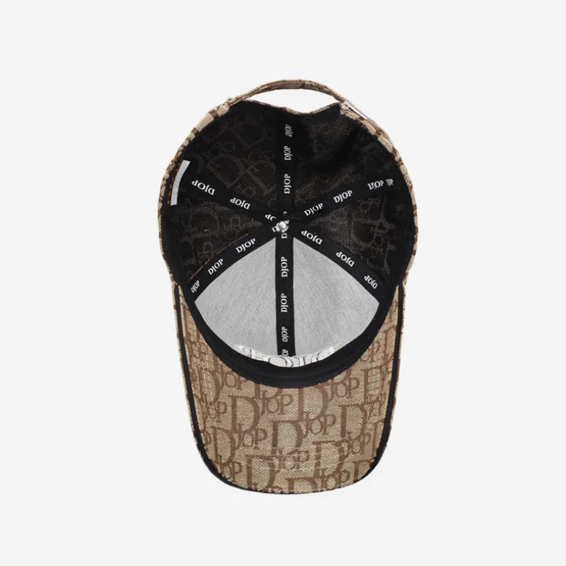 Korean Embroidered Letter Duckbill Baseball Cap