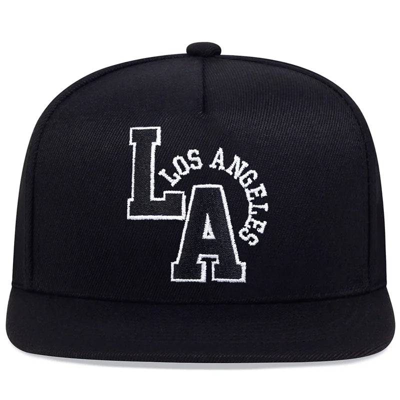 Los Angeles Letter Embroidery Hip Hop Snapback Cap