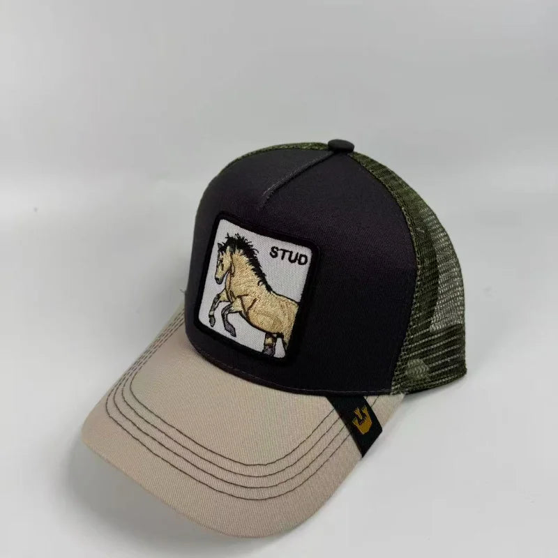 Big Buffalo Animal Patch Baseball Cap