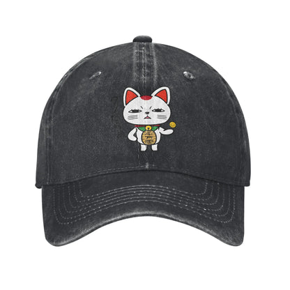 Dandadan Trendy Washed Trucker Design Baseball Cap