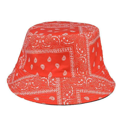 Paisley Double Sided Summer Bucket Hat