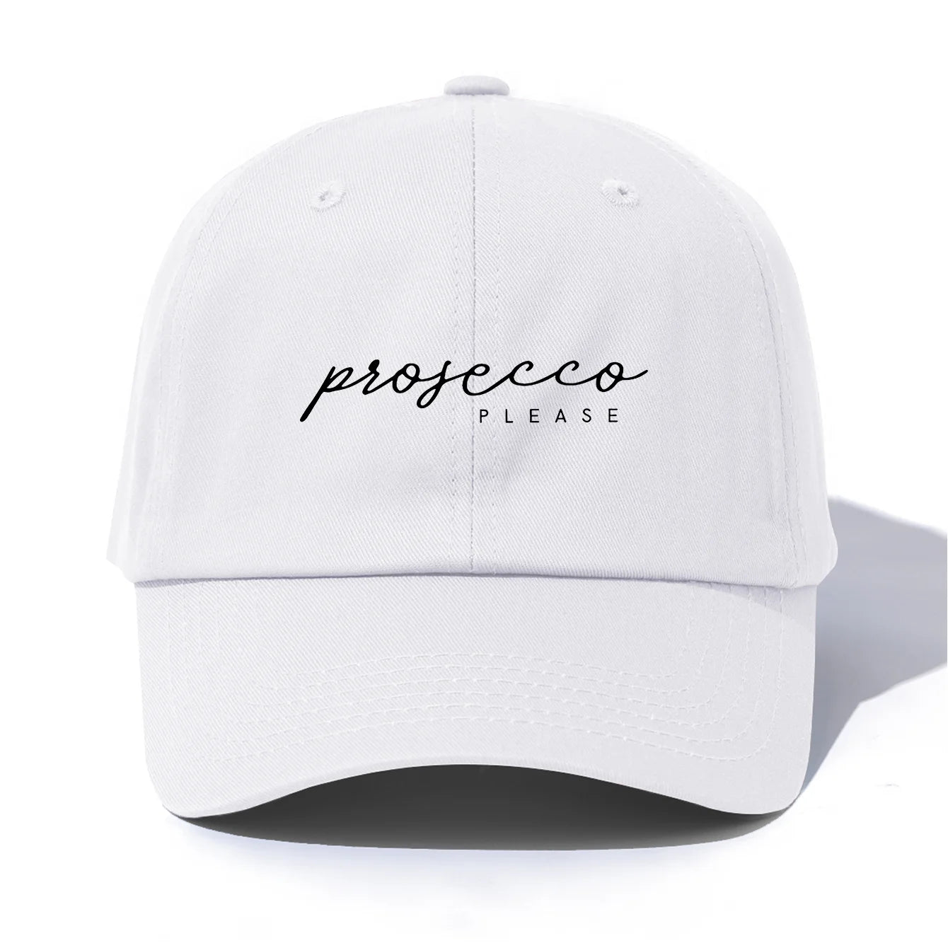 Prosecco Print Baseball Cap
