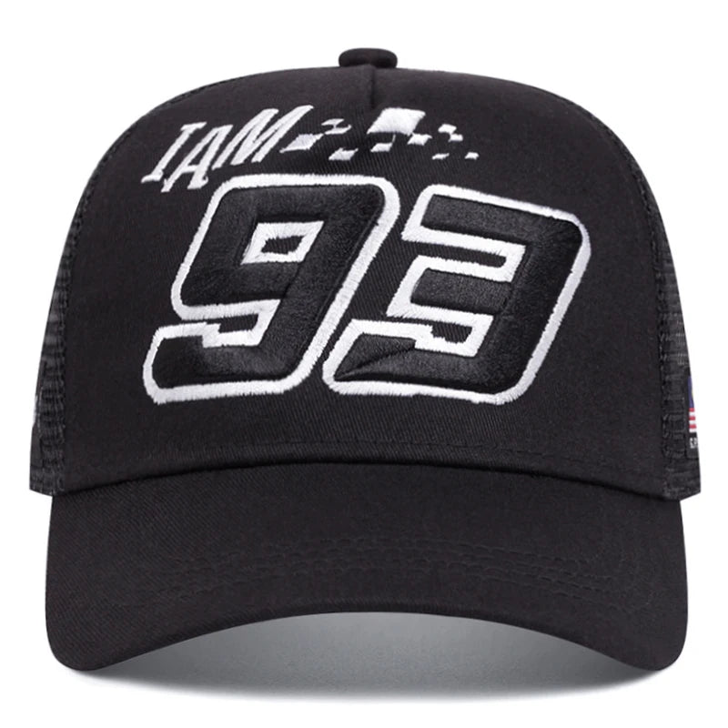 Malaysia 93 Embroidered Street Baseball Cap