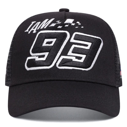 Malaysia 93 Embroidered Street Baseball Cap