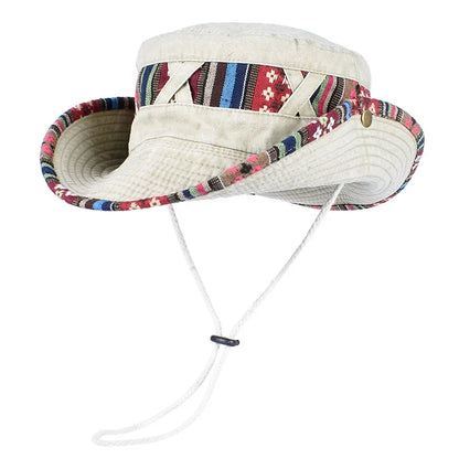 Breathable Wind Resistant Outdoor Cotton Bucket Hat