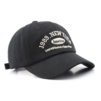 Letters Embroidered Unisex Cotton Baseball Cap