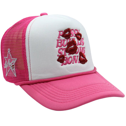 Lip Letter Hip Hop Snapback Cap