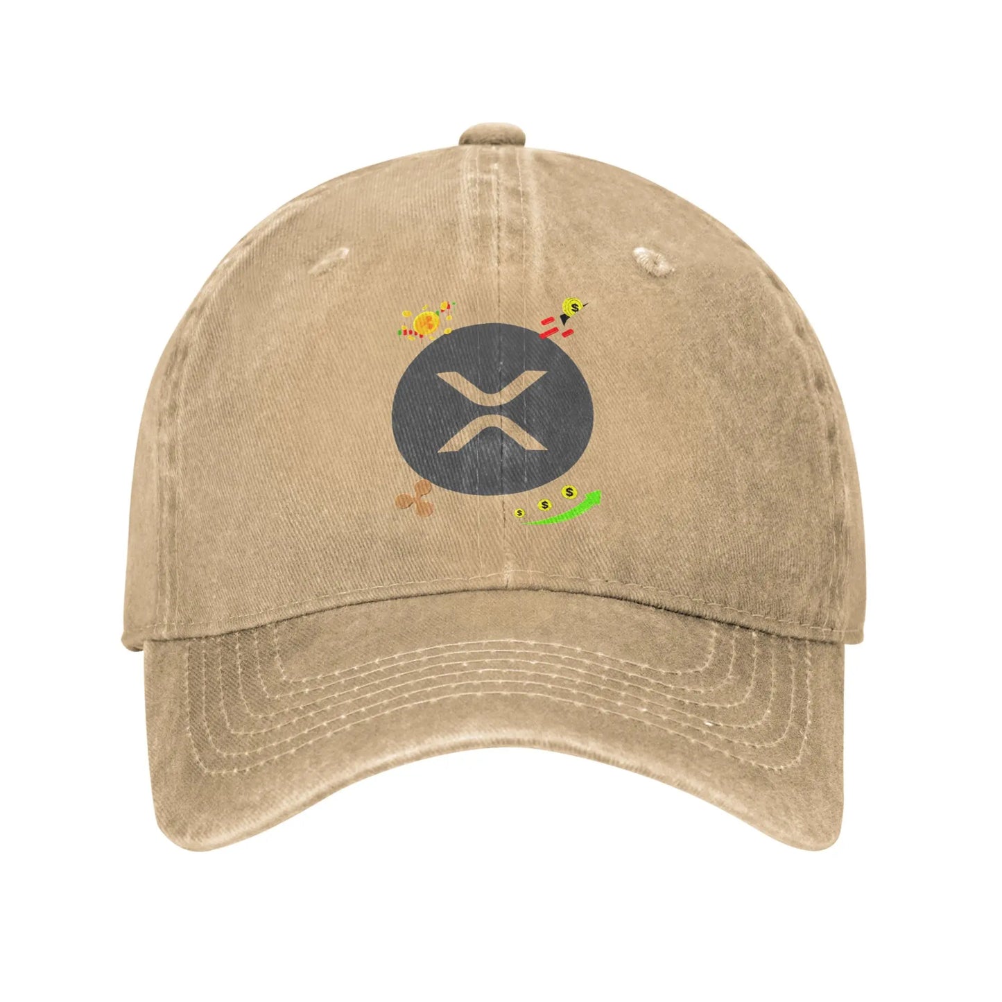 XRP Ripple Y2K Outdoor Trucker Baseball Cap