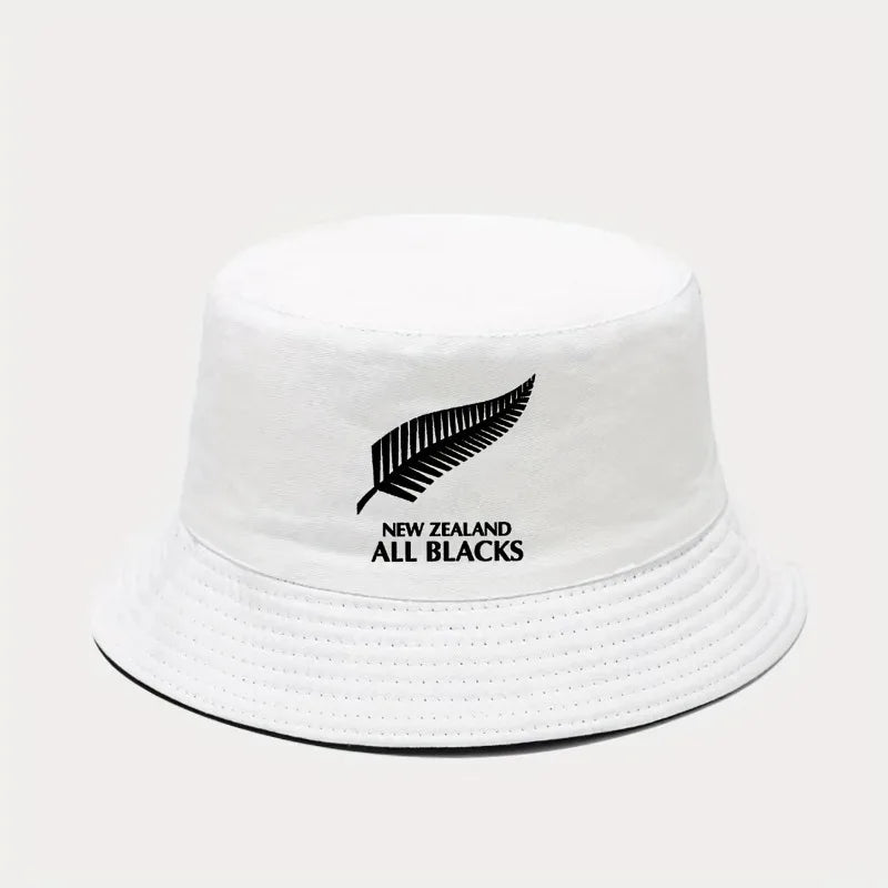New Zealand All Blacks Printed Foldable Bucket Hat