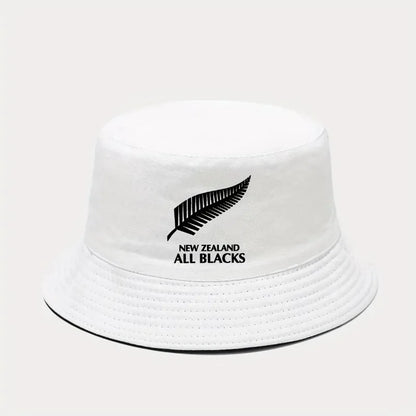 New Zealand All Blacks Printed Foldable Bucket Hat