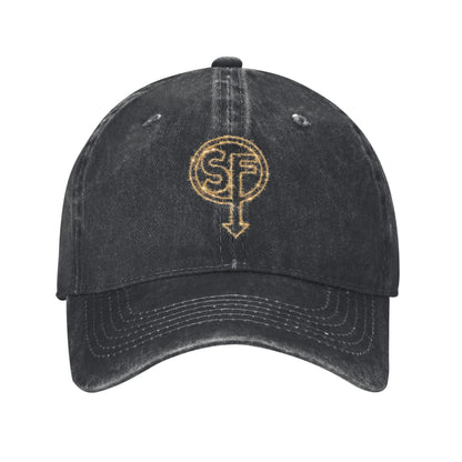 Retro Sally Face SF Logo Baseball Cap
