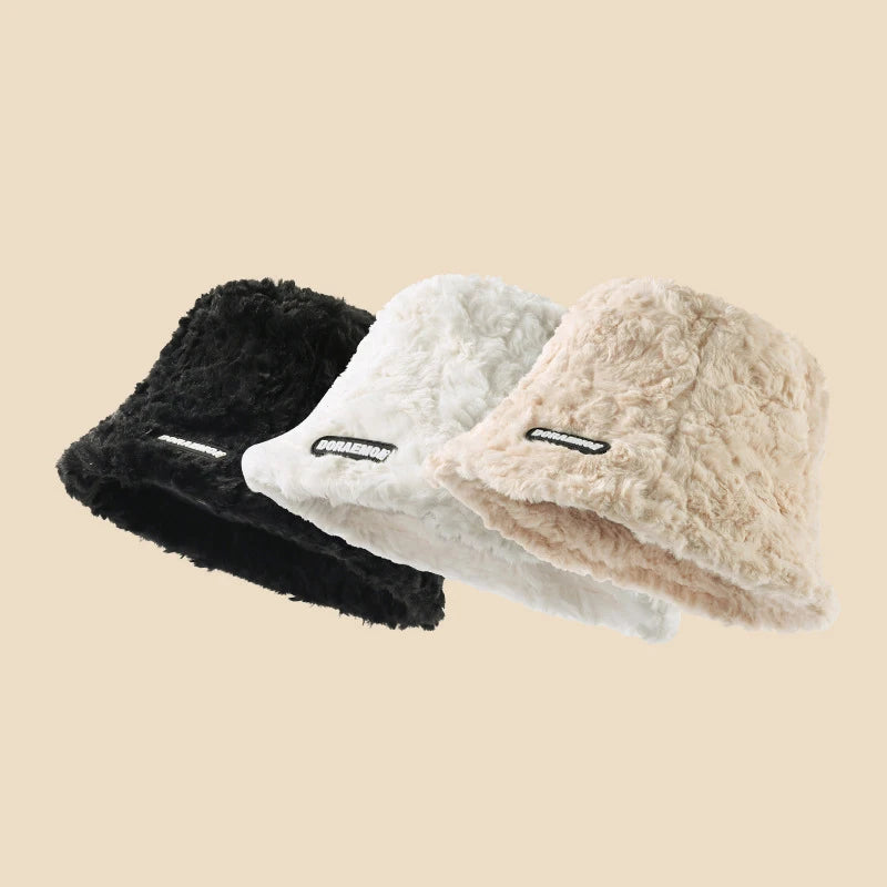 Women’s Autumn Winter Plush Fisherman Hat
