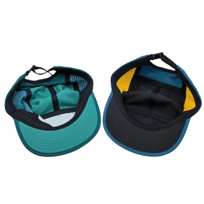 Ultralight Quick Dry Five Panel Snapback Cap