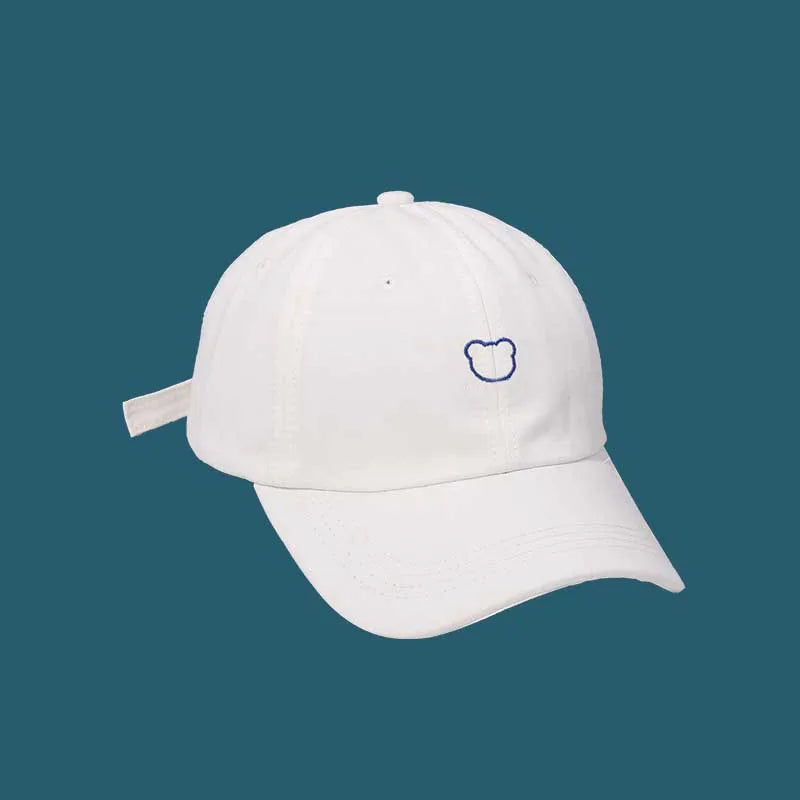 Cute Bear Adjustable Cotton Baseball Cap