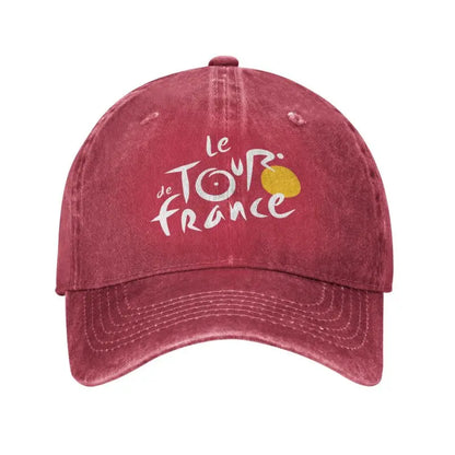 Tour De France Distressed Baseball Cap
