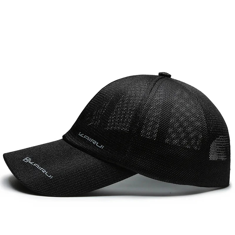 Breathable Mesh Camo Snapback Baseball Cap