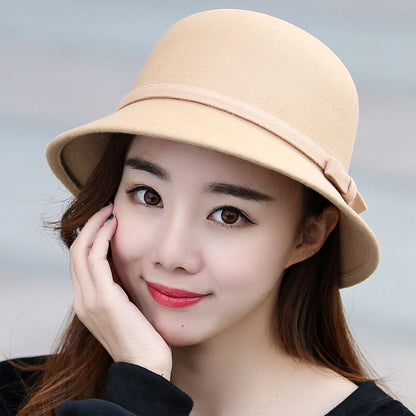 Retro British Wool Fisherman Bucket Hat