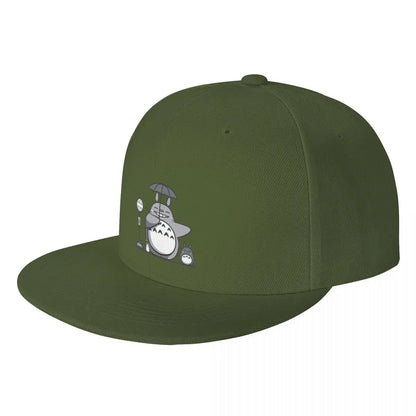 Bring The Umbrella Dark Ghibli Snapback Cap