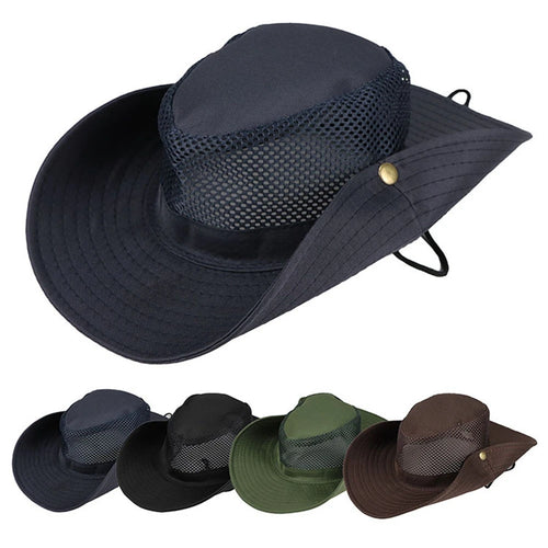 Outdoor Wide Brim Bucket Hat