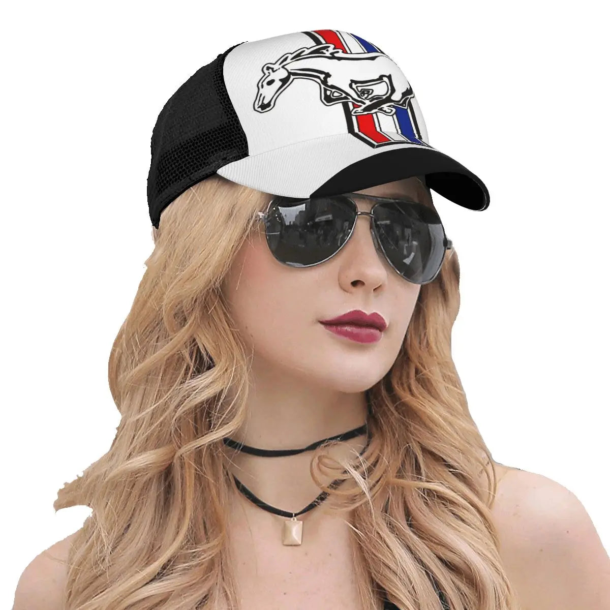Mustang Racing Adjustable Baseball Cap