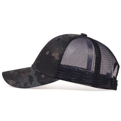 Mesh Camo Jungle Tactical Baseball Cap