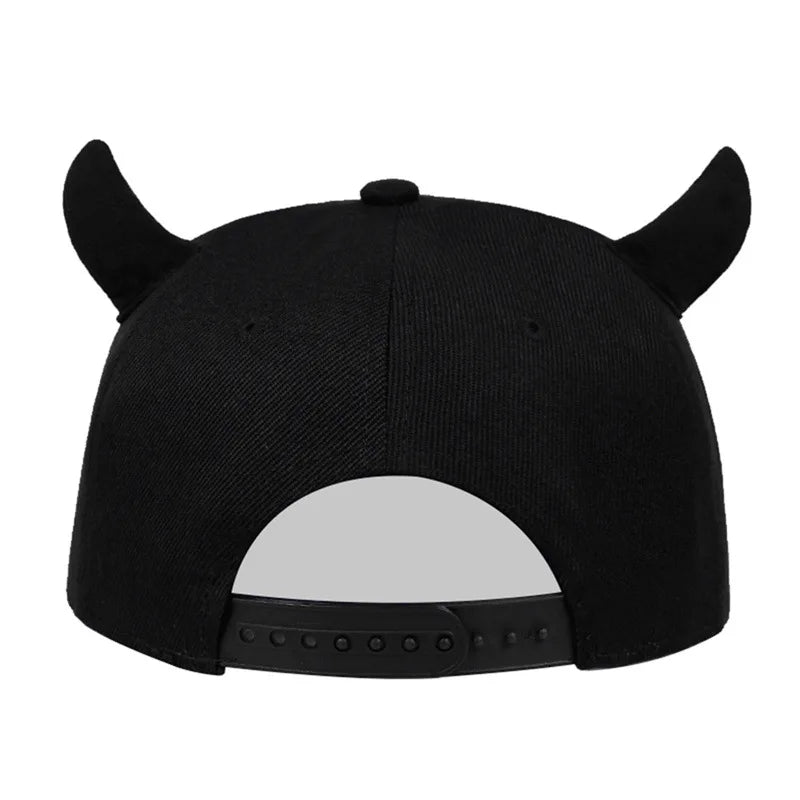 Horns Snapback Hip Hop Cap