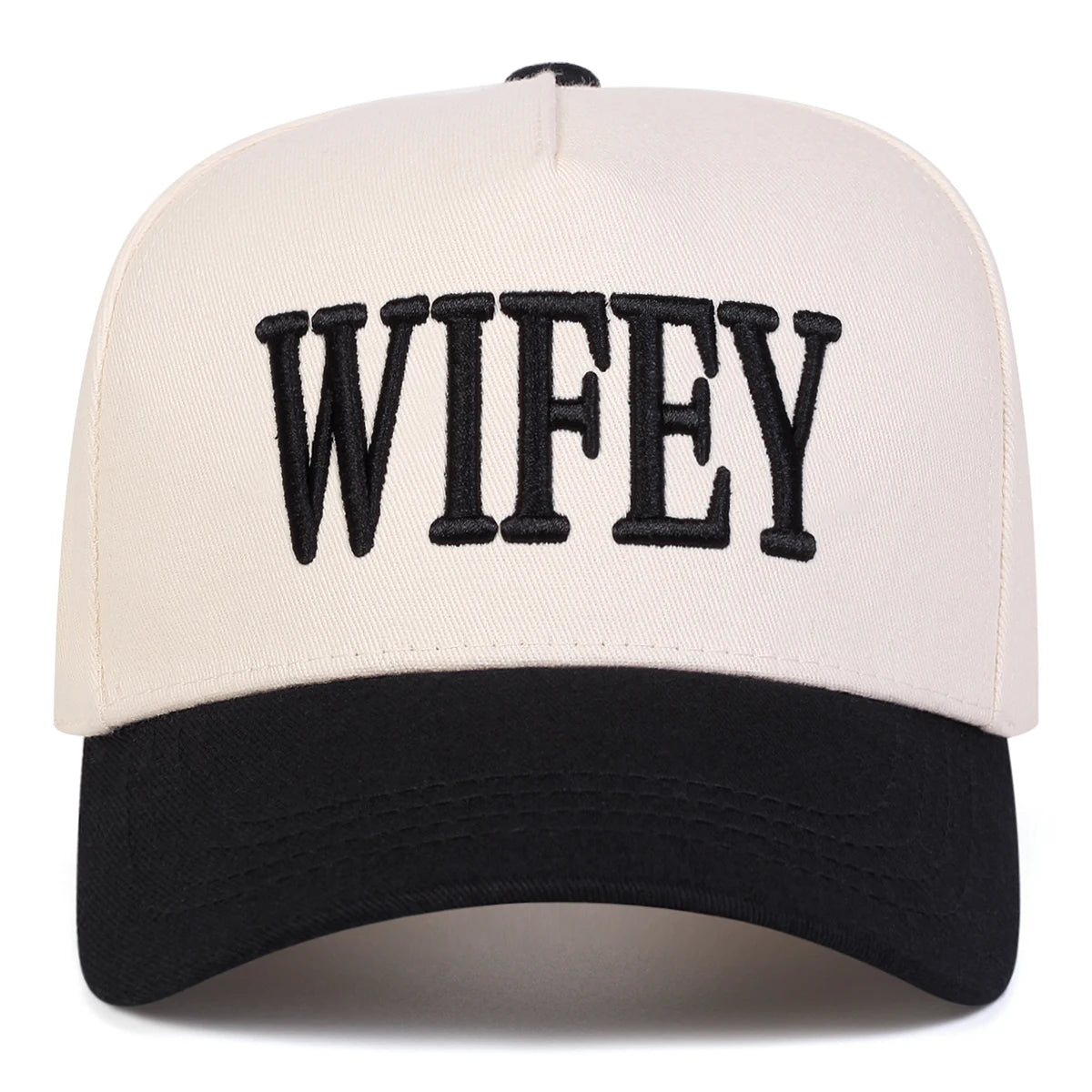 Unisex WIFEY Letter Embroidery Baseball Caps