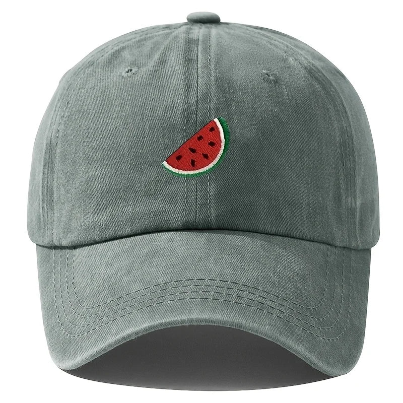 Unisex Watermelon Print Baseball Cap