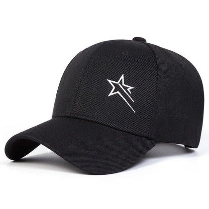 Unisex Five-pointed Star Embroidery Baseball Caps