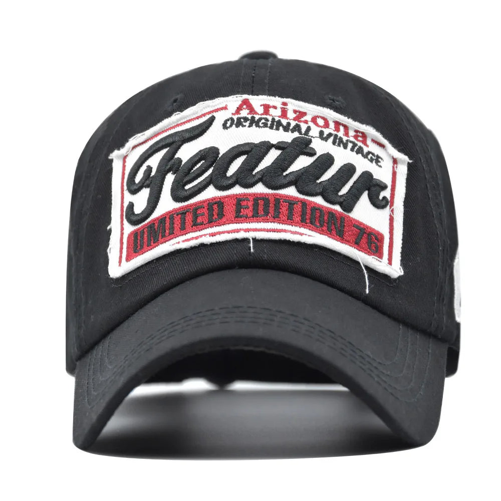 Streetwear Letter Embroidery Baseball Cap