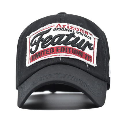 Streetwear Letter Embroidery Baseball Cap