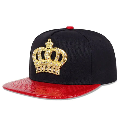 Unisex Crown Emblem Hip-hop Hat