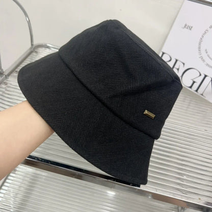 Women's Simple Sun Protection Bucket Hat